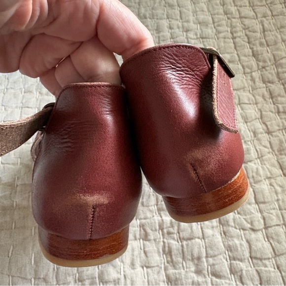 Bali ELF Riviera Woven Leather Flats in Vintage Caramel size 6 - Picture 5 of 6